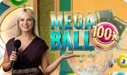 Play Mega Ball at Fortune Clock