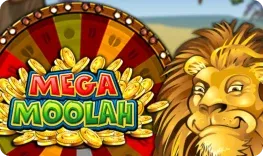 Play Mega Moolah at Fortune Clock