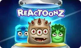 Play Reactoonz at Fortune Clock
