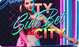 Play Side Bet City at Fortune Clock